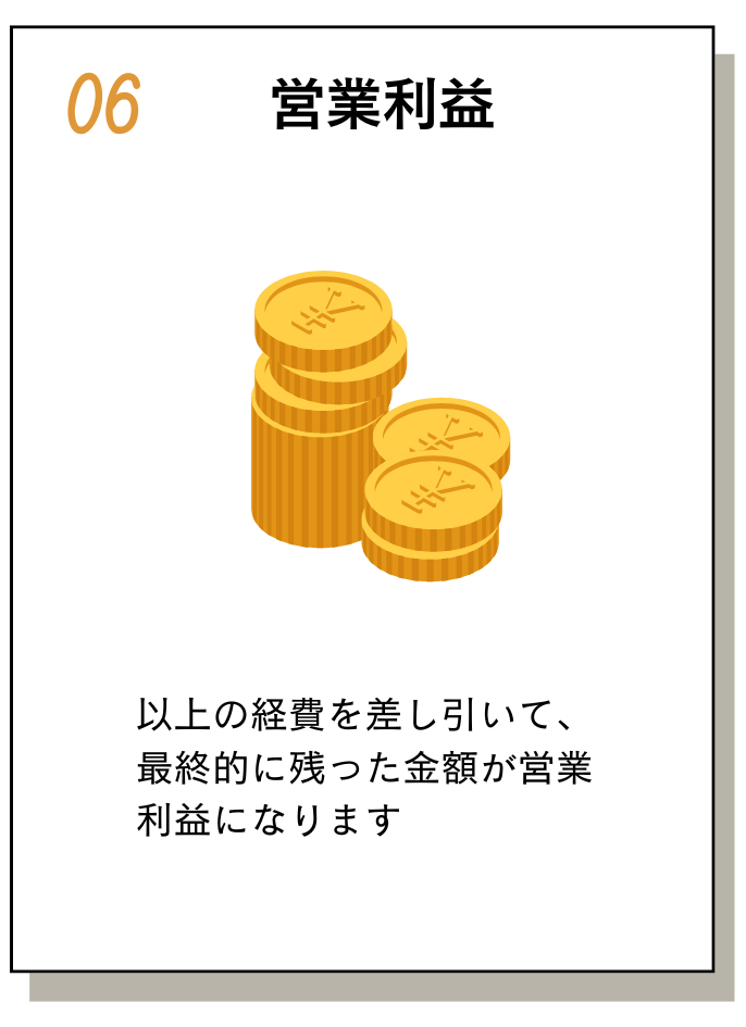 マージン内訳⑥ マージン内訳⑥